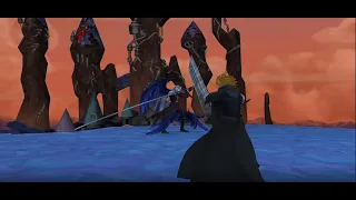 Kingdom hearts 2 Mod Cloud Vs Sephiroth