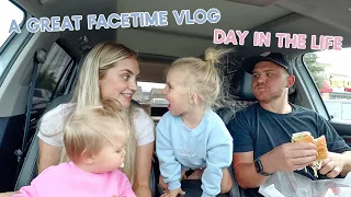 a vlog where it feels like we are on facetime all day