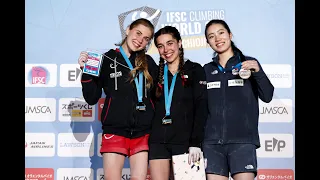 Brooke Raboutou Wins Her First Gold Medal | IFSC Worldcup | Hachioji 2023