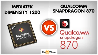 Mediatek Dimensity 1200 vs Snapdragon 870 🔥 | Which is better? | Snapdragon 870 vs Dimensity 1200