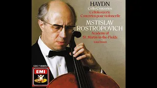 Haydn: Cello Concerto No. 2 - Rostropovich / 하이든: 첼로 협주곡 2번 - 로스트로포비치