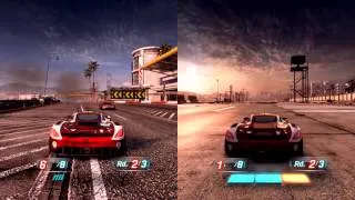 Split Second Velocity (Splitscreen) XBOX360 HD Gameplay 2#