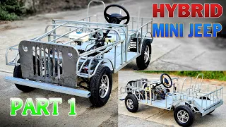 How To Make a Mini Jeep Hybrid at home - Part 1