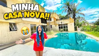 EU NÃO TINHA NADA E ESSA É MINHA CASA NOVA!!