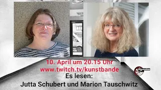 1. Hamburger literarische Pop-Up Woche (7. - 13. April 2021)