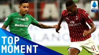 Leao scores brilliant consolation goal for Milan! | Milan 1-3 Fiorentina | Top Moment | Serie A