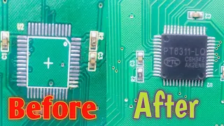 How to solder smd ic Correctly