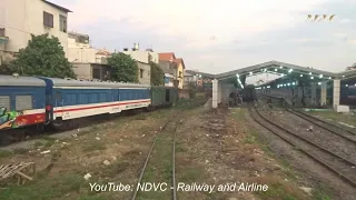 ✅NIGHT TRAIN'S DRIVER VIEW | HÀNH TRÌNH TÀU HỎA TỪ MÀN ĐÊM VỀ ĐÍCH LÚC RẠNG SÁNG - GA SAIGON