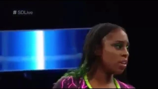 Charlotte Flair vs Naomi Full Match WWE Smackdown live  18 April 2017