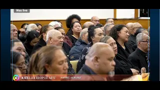 Na'a mau nofo hopoate - Ha'afeva Family singing @ Amelia Hopoi Afu Apo.