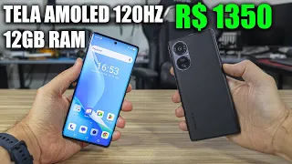 CELULAR COM TELA AMOLED DE 120HZ, 12GB RAM, CÂMERA BOA POR R$ 1300, BLACKVIEW A200 PRO