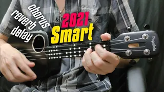 Smart Ukulele 2021 with PreAmp Effects! Populele 2 Pro Review