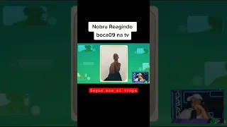 Nobru reagindo a boca de 09 na tv kkk