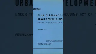What did the US Government do to its communities in the 1950s? #history #blackhistory #usgovernment