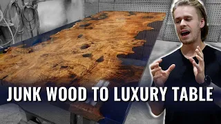 Pallet Wood Turned into a $30K Table