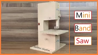 How To Make A Mini Band Saw ||Step-by-Step Instructions || Mini Şerit Testere Nasıl Yapılır