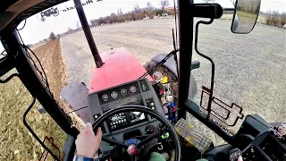 Cab View | Same Titan 160 Plowing