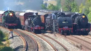 3642, 3016, 6029, 5917, four train parallel run