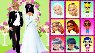 Wrong Wedding Ladybug & Cat Noir Marinette & Adrien Couple in Love Wrong Family Baby Wrong Puzzles