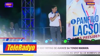 Miting De Avance sa iba't ibang lugar idaraos | TELERADYO BALITA (7 May 2022)