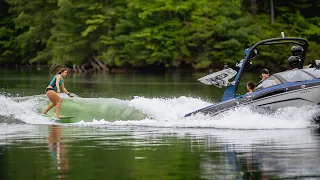 Malibu 23 LSV is the Wakesurfing and Wakeboarding Boat of the Year