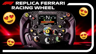 MY NEW F1 REPLICA RACING WHEEL SETUP! - Thrustmaster Ferrari SF1000 Formula Wheel Add-On Rim (TS-PC)