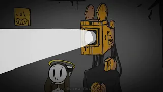 Watching something with Projectionist|sh!tty animation lol (BATIM)