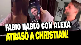 FABIO AGOSTINI ATRASÓ A CHRISTIAN DOMINGUEZ CON ALEXA Y LA INVITÓ A SALIR?