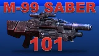 M-99 Saber 101 (Ultra Rare Assault Rifle in Mass Effect 3 Multiplayer)