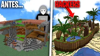 ME PASÉ POR HACKER para TRANSFORMAR SU CASA en Minecraft ☢