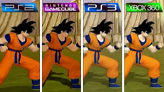 Dragon Ball Z Budokai (2002) PS2 vs GameCube vs PS3 vs XBOX 360 (Graphics Comparison)