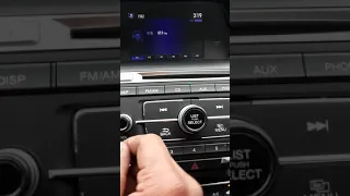 2017 Honda Accord Sedán LX ajustar el reloj ,código de radio y Bluetooth