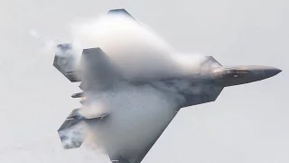 F-22 Raptor Spectacular Display RIAT 2016