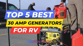 Top 5 Best 30 Amp Generators for RV Review in 2023 l Best 30 Amp Generators for RV  Price on Amazon