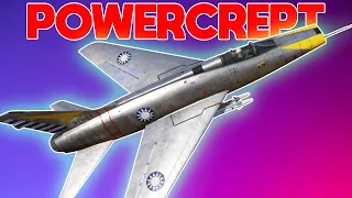 Old Top Tier Jet Coping in a Missile Meta | F-100A War Thunder