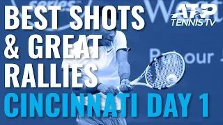 Best Shots & Great Rallies: Cincinnati 2019 Day 1