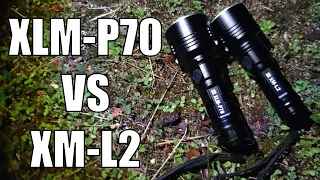 XLM-P70 vs XM-L2 Muy parecidas pero diferentes | Linterna CREE LED Linternas Potentes | LED SMD