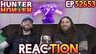 SILVA & ZENO!! INCREDIBLE!! | Hunter x Hunter Episode 52 & 53 REACTION!!