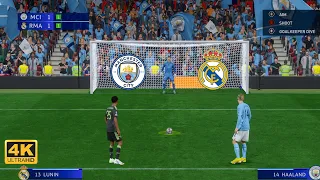 FIFA 23 | MAN CITY vs REAL MADRID | FULL PENALTY SHOOTOUT | [4K60]