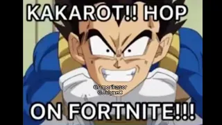 Goku hops on Fortnite