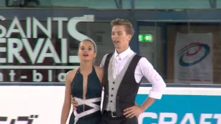 2016  ISU Junior Grand Prix - St. Gervais - Short Dance Sofia SHEVCHENKO / Igor EREMENKO RUS