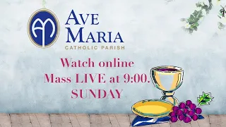 Holy Mass – Live at 9:00 AM – Twentieth Sunday in Ordinary Time