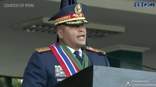 Full speech: Outgoing PNP chief Ronald dela Rosa, 19 April 2018