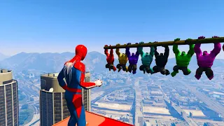 Gta 5 Epic Ragdolls Spiderman Jumps/Fails Ep.31 | #spiderman #ragdolls