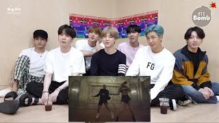 BTS reaction to Lisa dance Taki taki cover