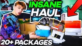 I Bought the Best HYPEBEAST Streetwear Online! (20+ RARE Boxes) - Blazendary Mailtime #19