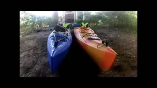 Kolibri kayaks One-GO! Водный поход выходного дня по реке Орель