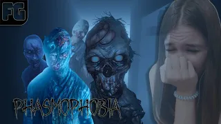 КООП-СТРИМ ➤Phasmophobia ➤ Девушка стримит