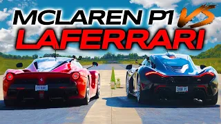 DRAG RACE - P1 vs La FERRARI ends in *DISASTER!*