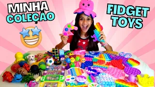 [ATUALIZADO] MINHA COLEÇÃO DE FIDGET TOYS ORIGINAIS!! | O MUNDO DE LARISSA